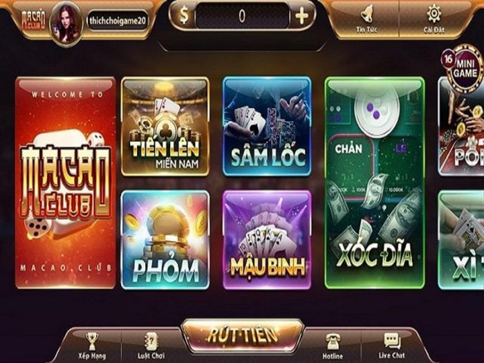 Các ưu điểm nổi bật của cổng game Macao Club