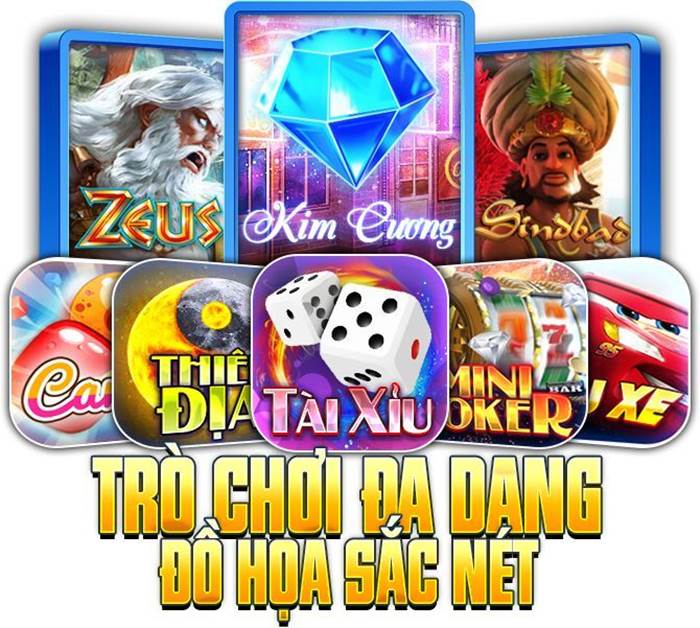 Đa dạng về trò chơi cho anh em trải nghiệm