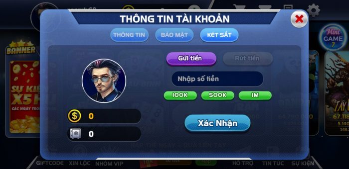 Đa dạng hình thức nạp tiền - rút tiền