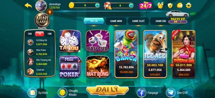 Khi game thời thượng chỉ có tại cổng game Max99