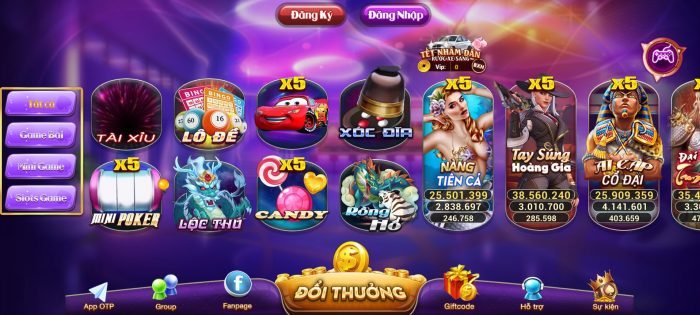 Kho game phong phú đa dạng với tỷ lệ xanh chín cao 