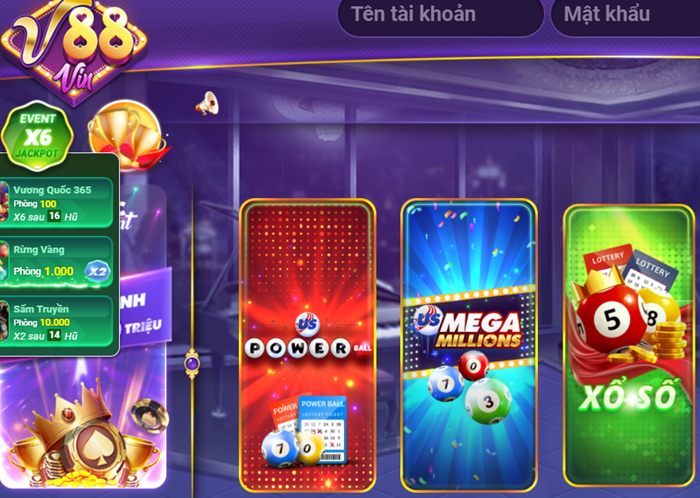 Kho tàng game online của nhà V88vin vin